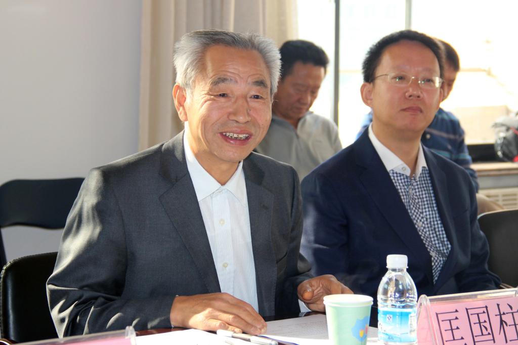 匡国柱院长对检查组表示欢迎