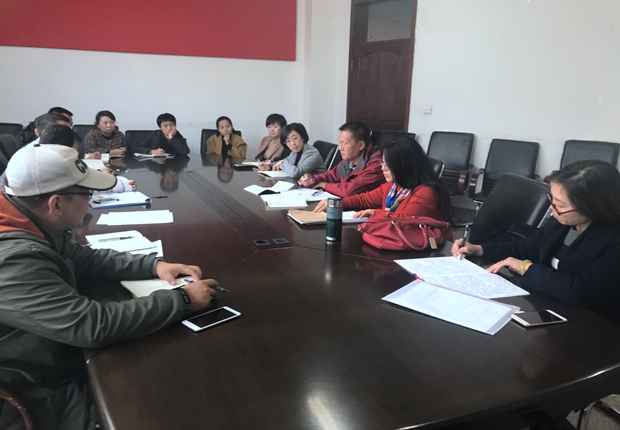 二位专家参加思政课教师座谈会